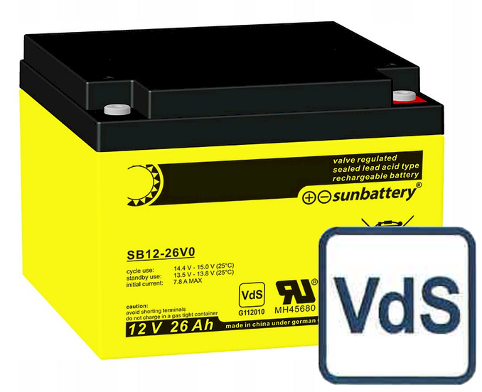 Akumulatory SUN BATTERY VdS